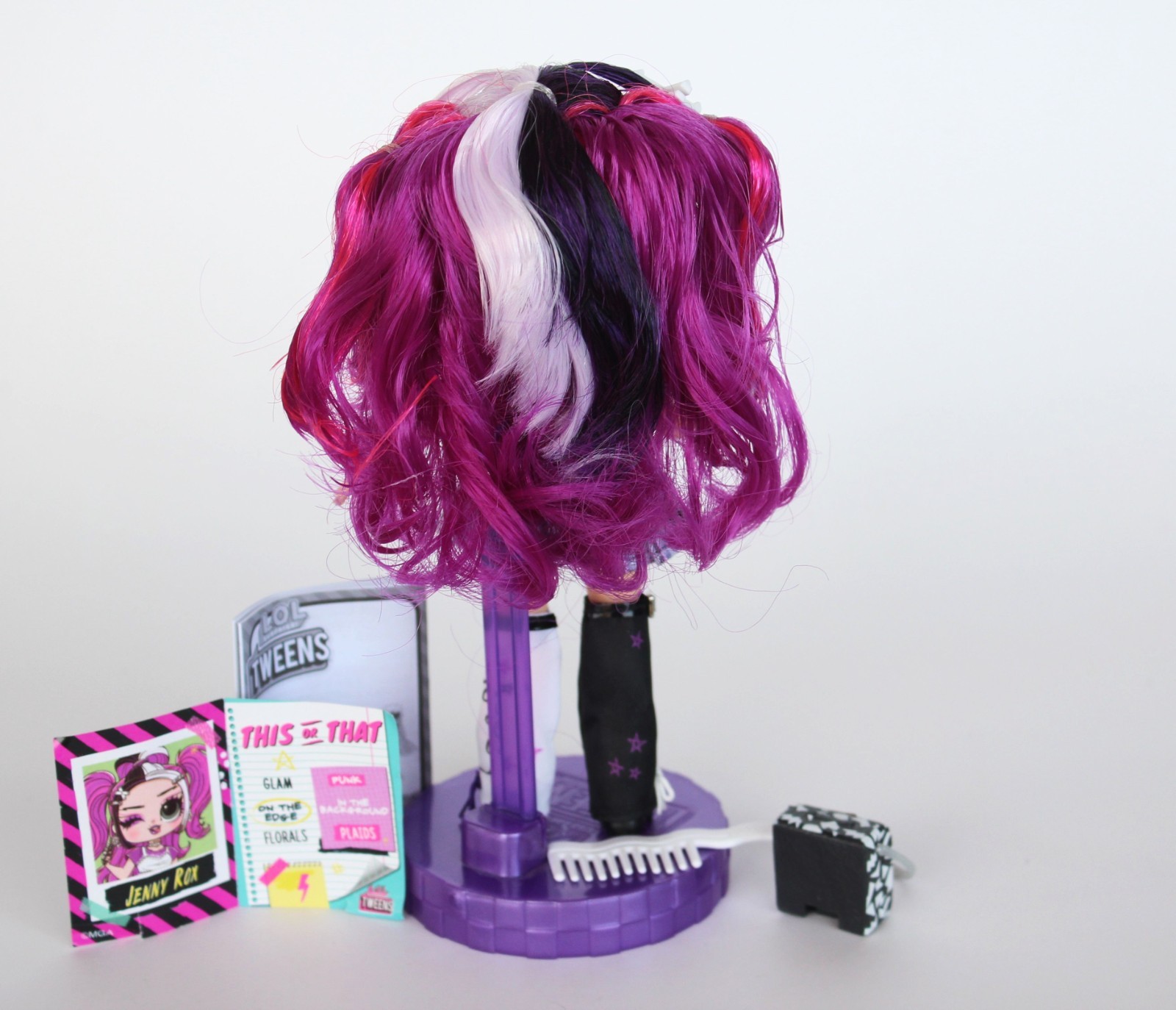 Детская кукла L.O.L. Surprise OMG Tweens Jenny Rox Doll Series 4 Complete *Adult Collector — фото 2