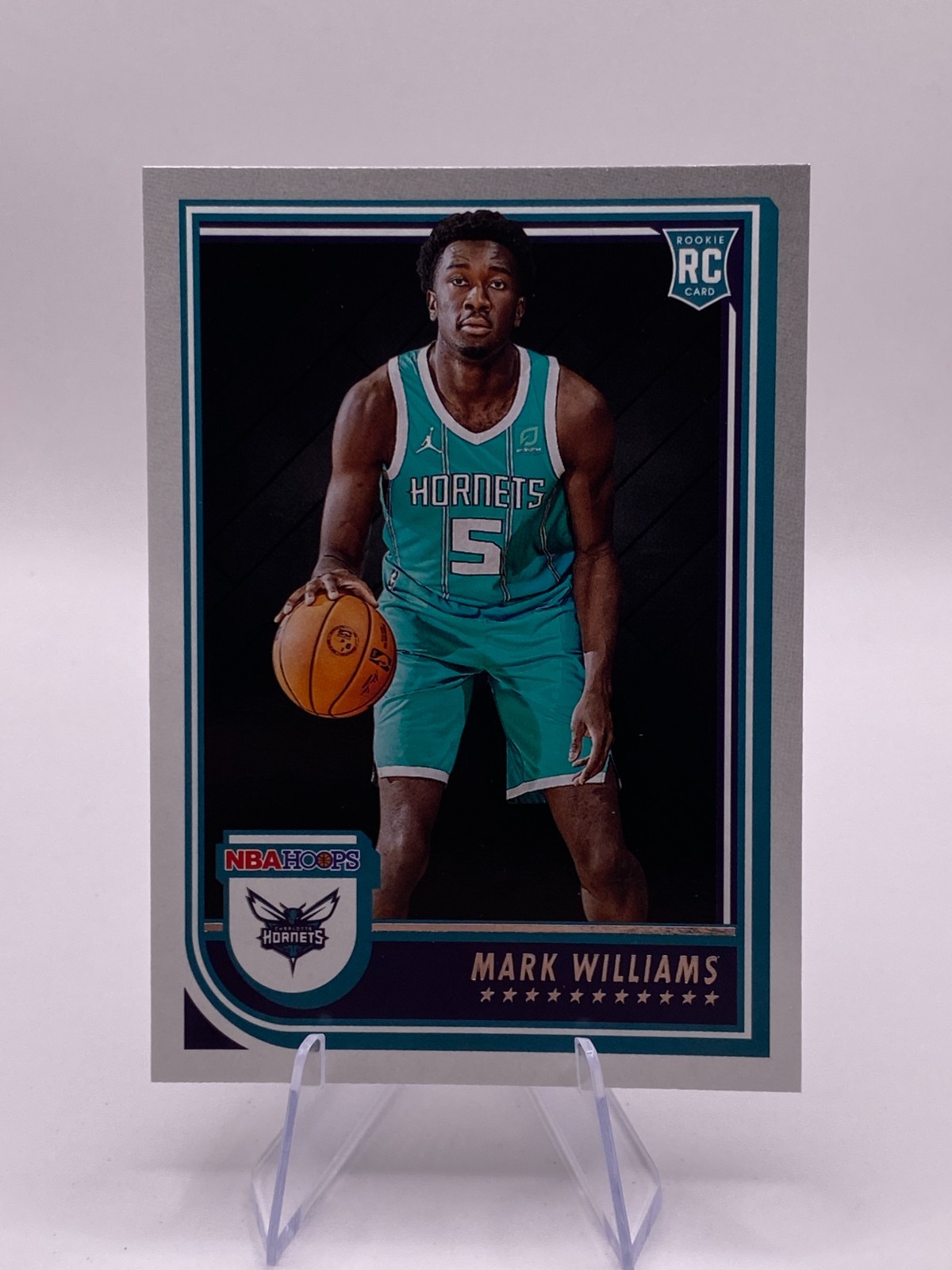 Mark Williams 2022-23 Panini Hoops #245 ROOKIE Charlotte Hornets Card NBA