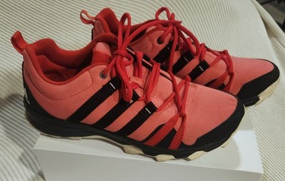 Adidas Terrex Trail Rocker Women s Red Coral Pink Black Size 8 Worn 2x EUC