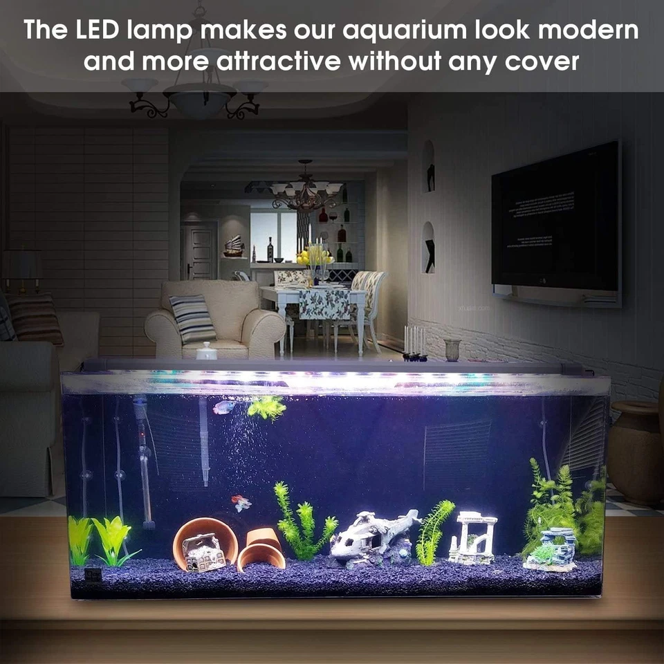 Plant - Illuminazione a LED per Acquario, Con Supporto Regolabile, Timer, Dimmer - Immagine 2 di 4