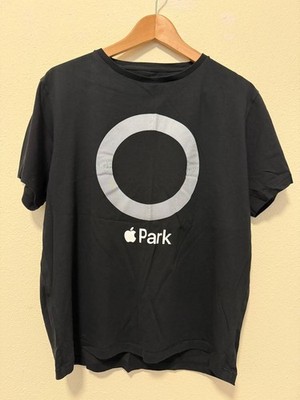 Apple Park California 95014 Black Graphic T-Shirt Size Large L Apple Campus Tee