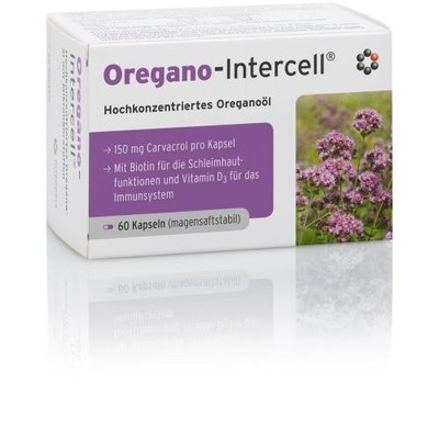 OREGANO-INTERCELL magensaftresistente Weichkapseln 60 St PZN 14407366