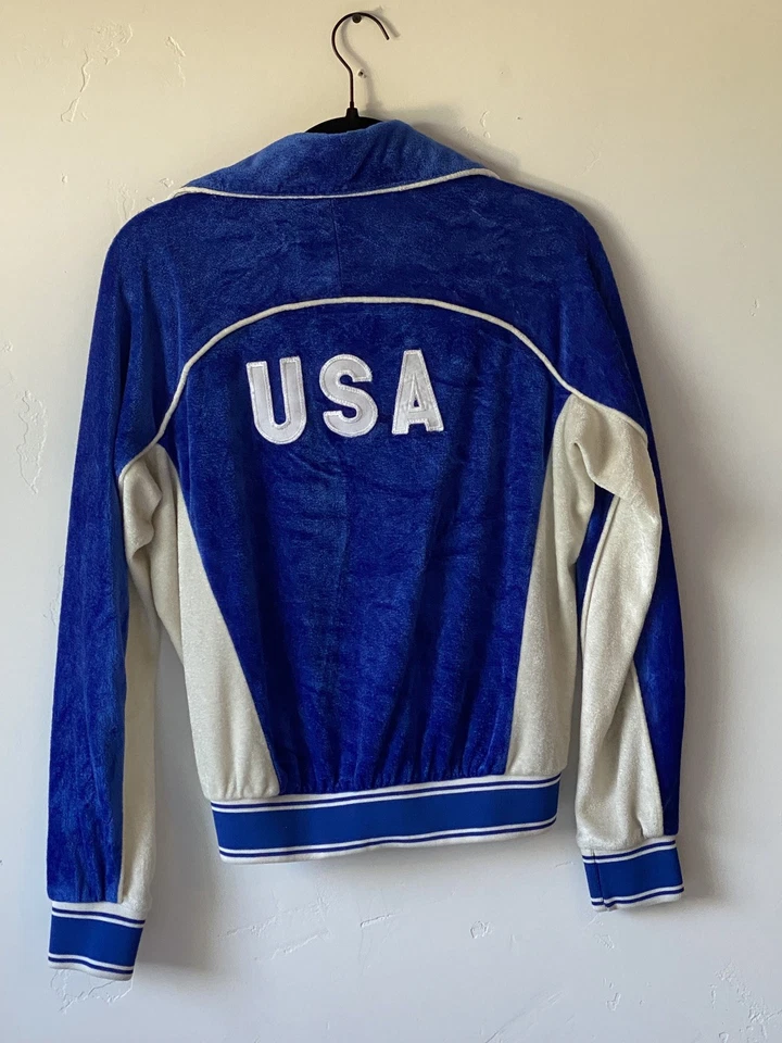 Vintage 1984 Los Angeles LA Olympic Games Team USA Levi's Track Jacket see pics - Image 2 of 4