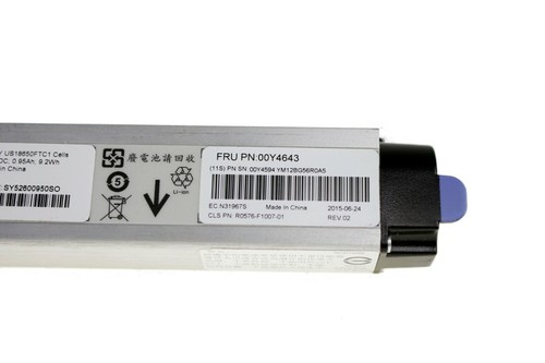 00Y4643 IBM V3700 V3500 Node Canister Battery BBU 00Y4594 - Afbeelding 2 van 3