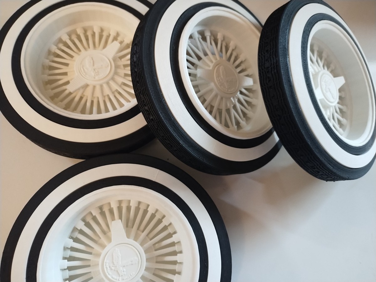 Mini 13s Wire Wheels Replicas Dayton Luxor Zenith Pedal Car Power