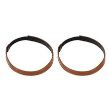 1 Pair High Heels Shoe Straps Detachable Elastic Heel Strap, Matte Brown