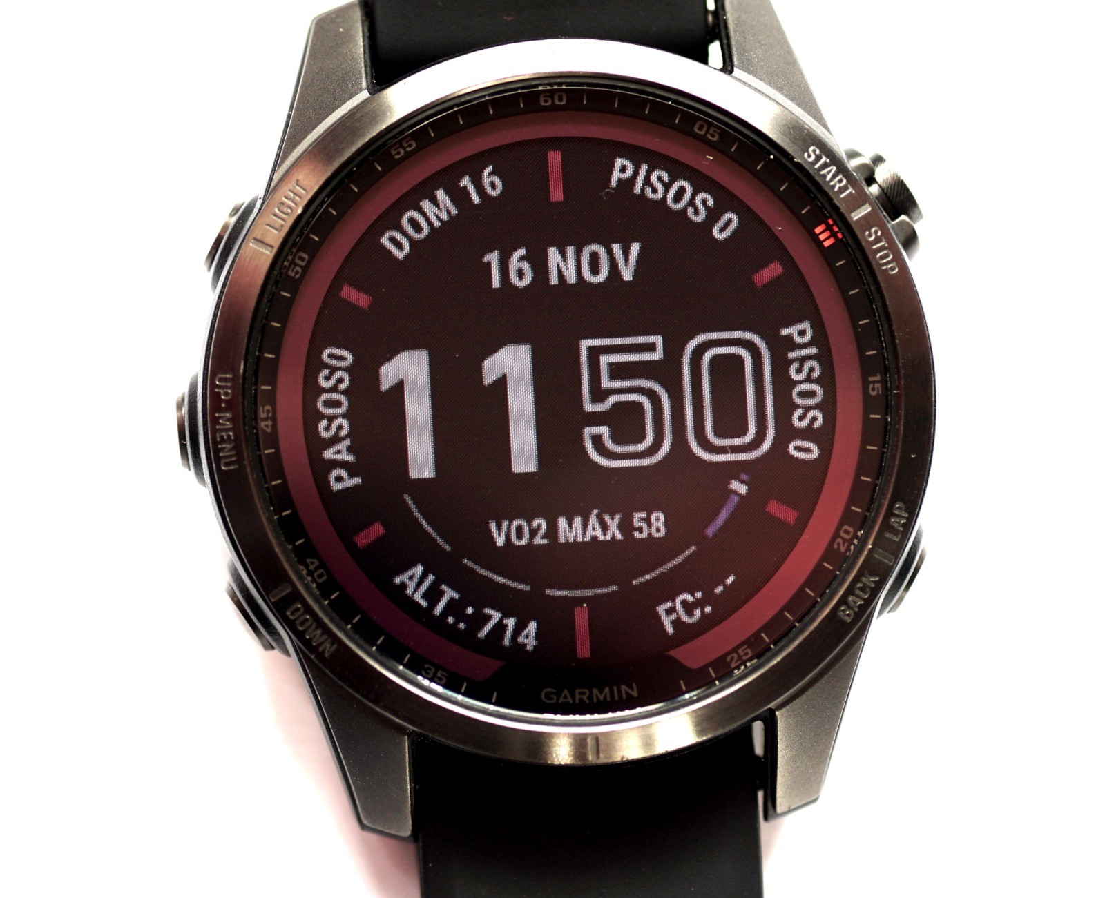 Garmin Fenix 7s Sapphire Solar. Reloj GPS multideporte