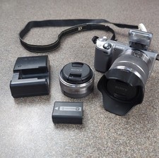 Sony NEX-5R 16.1MP Mirrorless Camera + 18-55m...