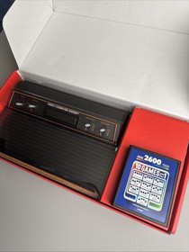 Authentic New Atari 2600+ Plus Video Game System w/ Joystick & 10 in 1 Cartridge