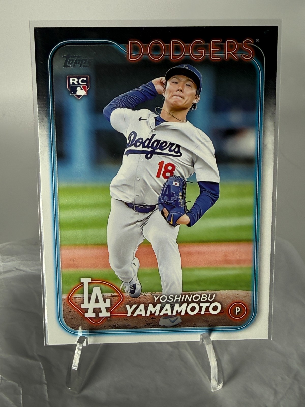 2024 Topps Series 2 - Yoshinobu Yamamoto #553 (RC)