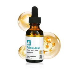 Folinic Acid Alcohol Free 30ml California Gold Nutrition Speech Delay Folinic
