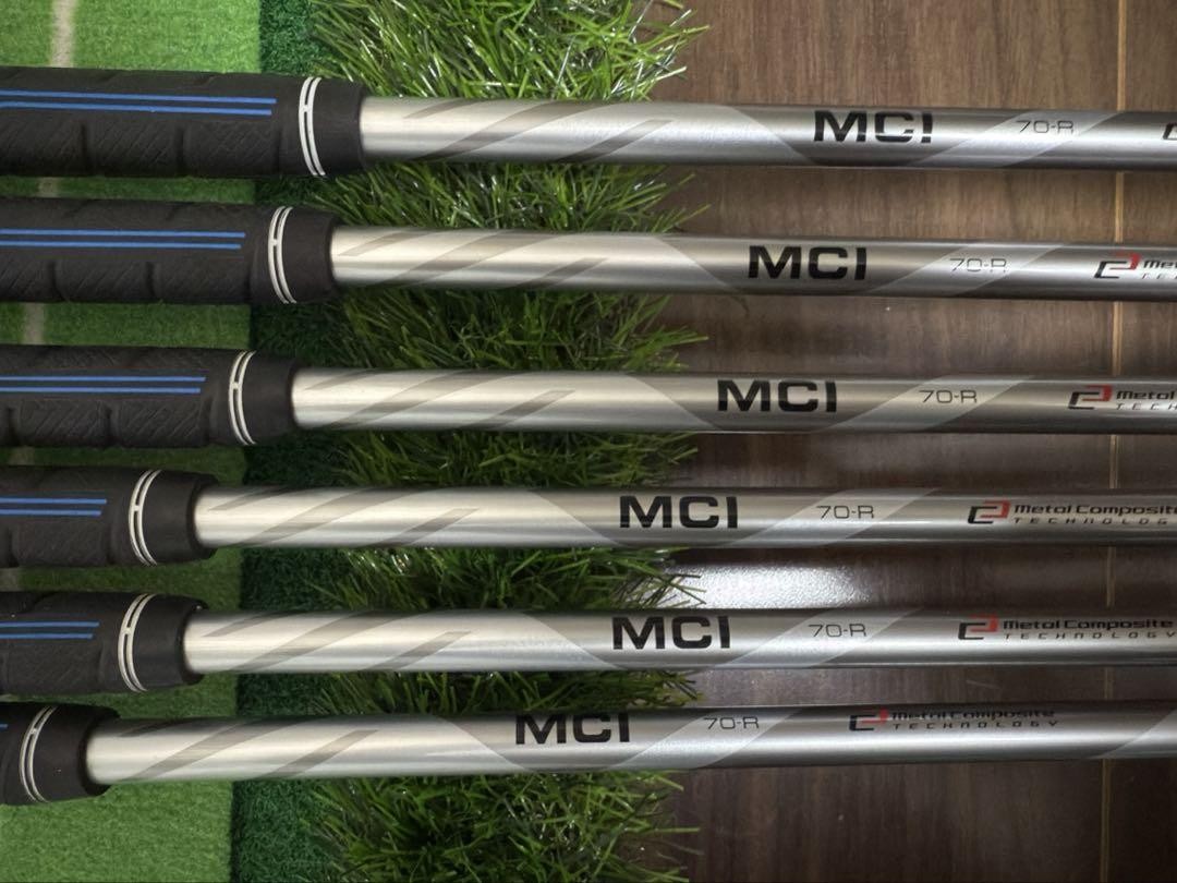 【美品】　APEX DCB 5-P 6本セット　 MCI70R※シャフト新品挿し Apex Dcb 5-P 6-Piece Set Mci70R Shaft Insertion | eBay