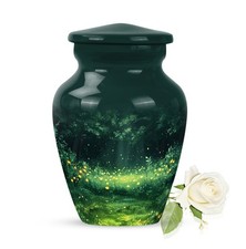 Forest Urn Urns for Ashes Adult 3 Inch Burial Memorial Funeral Cremation