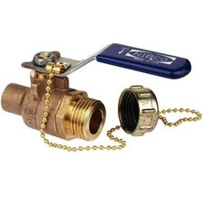 NIBCO NJ838H8 Zawór kulowy 3/4" DZR Bronze 600PSI 400 F Lut x Wąż