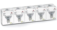 5 X Led Lampe GU10 3W 3000K Warmweiß 120° Reflektor Reality
