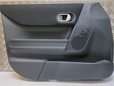MINI F65 5 Dr Hatch 2026 Left Nearside Front Door Card Trim Panel Black 5B3AD73