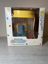 Gerber Graduates Shape Sorter Bucket Vintage 1994