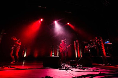 Philipp Dausch Clemens Rehbein Antonio Greger of Milky Chance perf- Old Photo 1