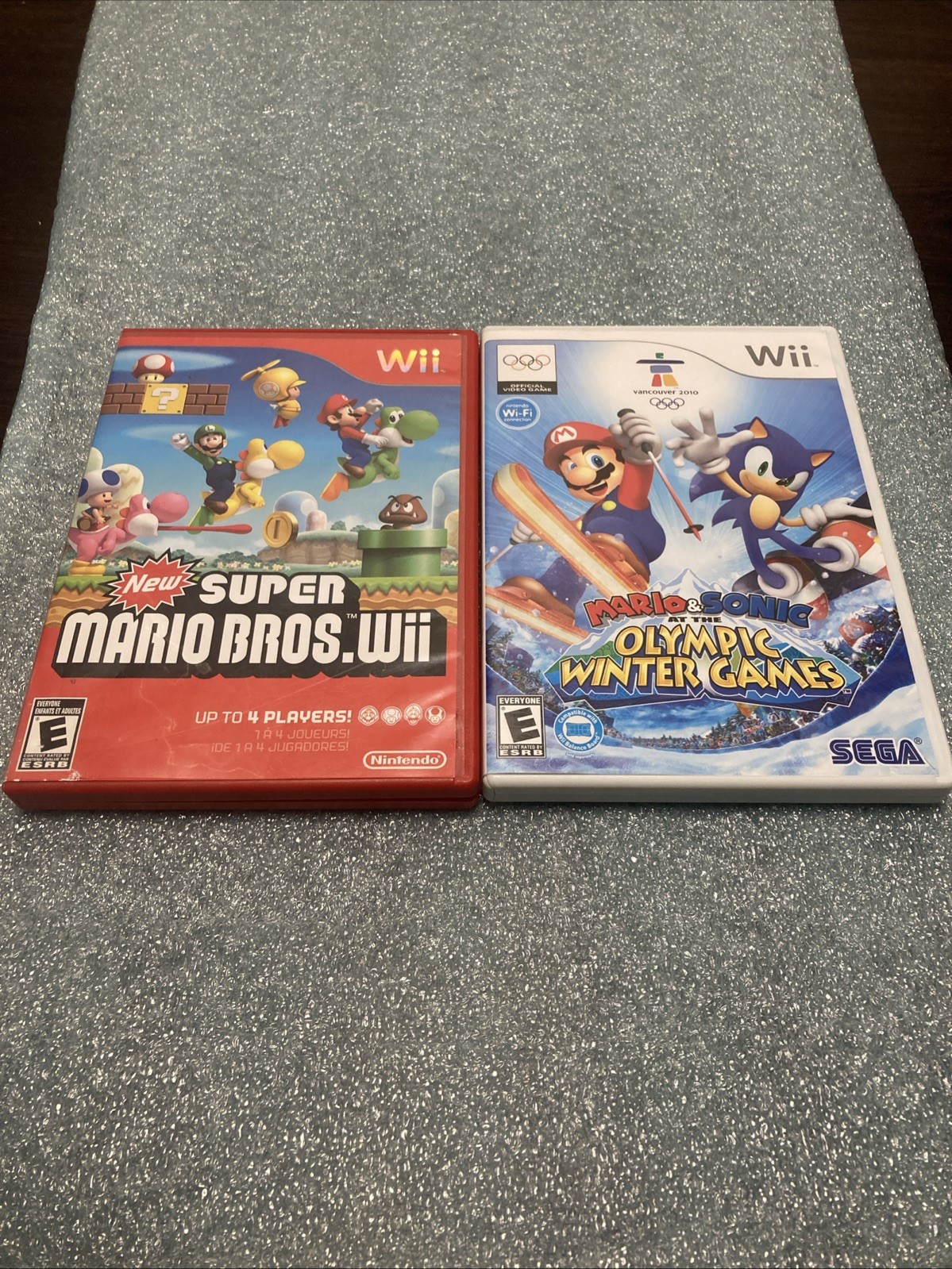 New Super Mario Bros Wii Nintendo Wii ➕ Mario Sonic Olympics Tested / Ships Fast