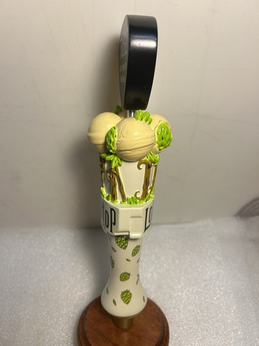 TROEGS BREWING LOLLIHOP DIPA draft beer tap handle. HERSHEY, PENNSYLVANIA - Picture 7 of 24