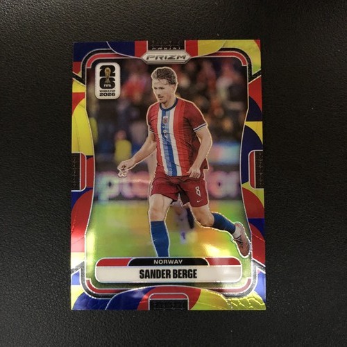 2026 Panini Prizm FIFA World Cup Sander Berge Multicolor Prizm /26 Norway