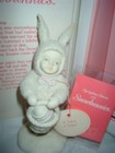 DEPT 56  SNOWBUNNIES   A TISKET  A TASKET   #26026   ADORABLE FOR EASTER NEW  — photo 1