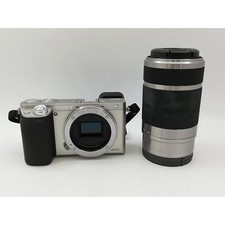 DDP SONY a6000 Double Zoom Kit ILCE-6000Y Exc Mirrorless Camera Silver Japan
