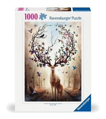 Ravensburger Merchandising: Puzzle 1000 Teile - illustriert - Zauberhirsch