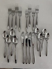20 Pc Set of Stainless Flatware Unbranded Silverware