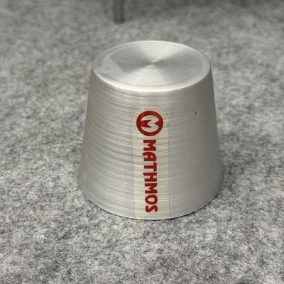 Vintage Mathmos Lava Lamp Lid Cap Silver Aluminum Finial Replacement Original