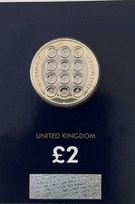 Alexander Graham Bell Centenary 2022 £2 Two Pound Coin, Brilliant Uncirculated