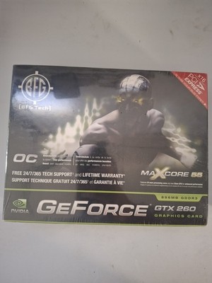 ASUS NVIDIA GeForce GTX 260 896MB GPU Graphics Card DDR3 NEW IN BOX SEALED