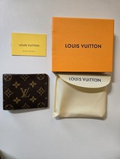 Authentic louis vuitton Brown Bifold Wallet Monogram for men