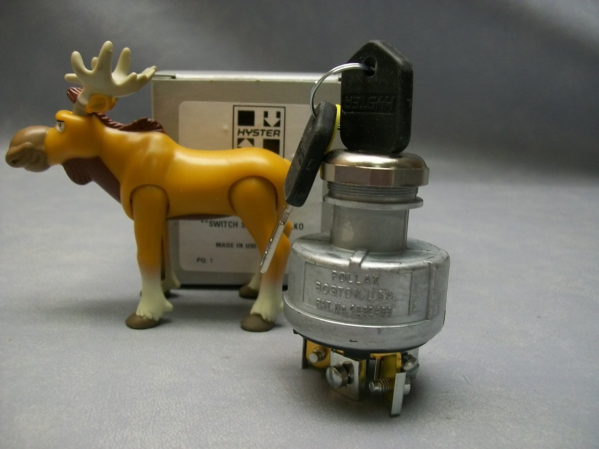 Hyster Pollak Forklift Ignition Switch 4292483 | eBay