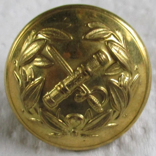 British Army:"GENERAL'S BRASS RANK BUTTON" (Large, 25mm, WW1-WW2 Period)