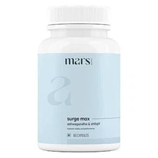Mars by GHC Surge Max Help New Box Health & Stamina 60 Capsules For men free