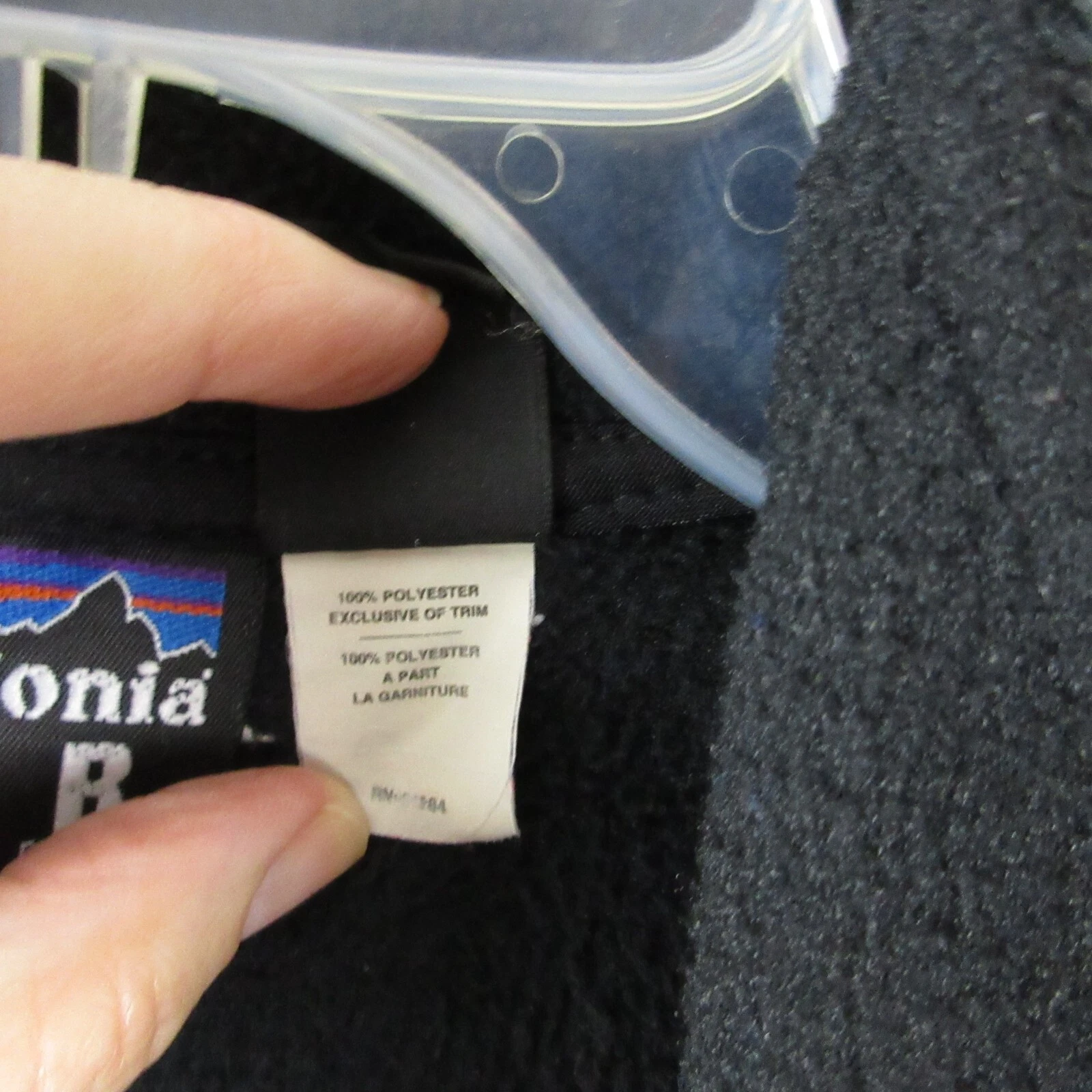 patagonia vintage regulator fleece polartec 1/4 zip jacket