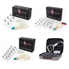 Schröpfen Set für Vakuummassage 6/12/24 Schröpfgläser aus Kunststoff