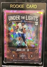 2020 Panini Legacy Jordan Love Under the Lights Pink Cracked Ice RC #/10 Packers