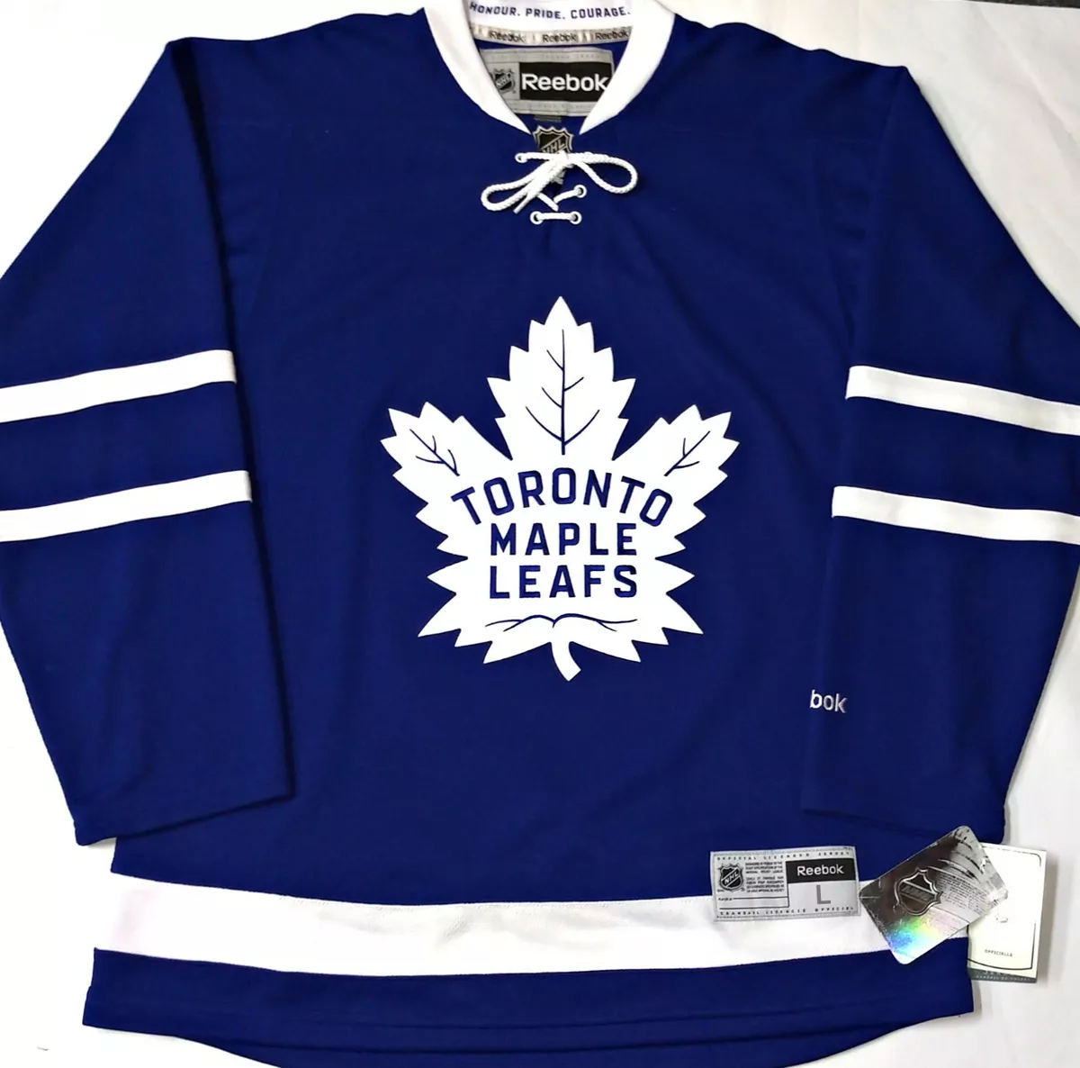 Reebok Toronto Maple Leafs Authentic NHL Hockey Jersey Blank Home 60