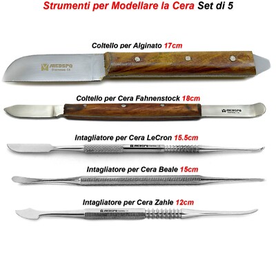Kit Studenti Laboratori Odontotecnici Strumenti Per Modellare - Foto 5