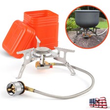 Portable Gas Propane Cooker Single Burner Outdoor Camping Picnic BBQ Stove