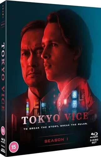 Tokyo Vice Season 1 [Blu-ray] [Region Free] Very Good Condition SKU 12792