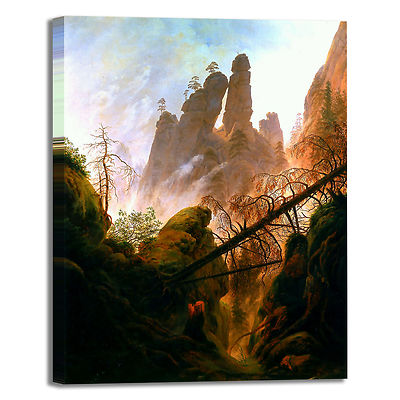 Caspar Rocky Throat Design Frame Print Canvas Painted Frame Home Furniture