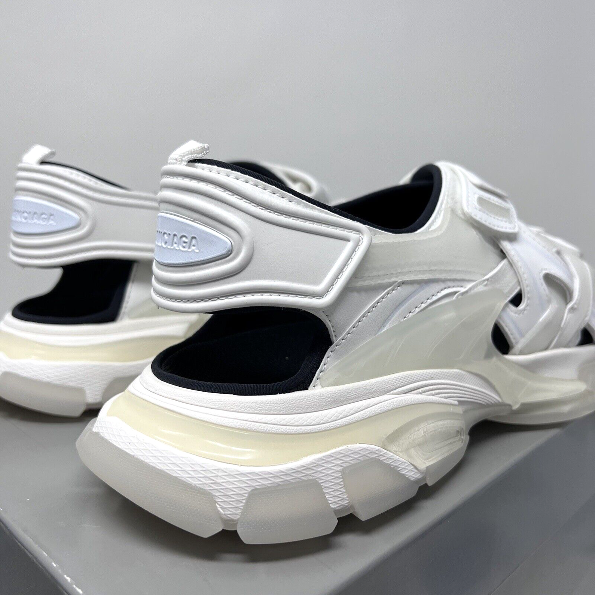 ◆正規品◆BALENCIAGA TRACK SANDAL WHITE(W)◆関税込◆人気◆ Balenciaga Track Sandal - Women's - Free Shipping | DSW
