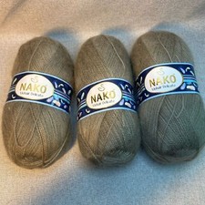 Nako Mohair Delicate Yarn 3 skeins New