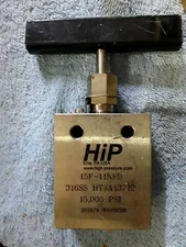 Hip 15F-11NFD 2-Way Straight NPT Pipe Connection Valve 