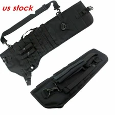 Tactical Molle Shotgun Rifle Scabbard Holder Gun Storage Case Shoulder Carry Bag