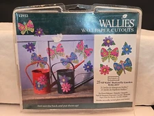 Butterfly Garden 25 KP Kids & Co Wallies Stickers Decor Decals Stickers Border