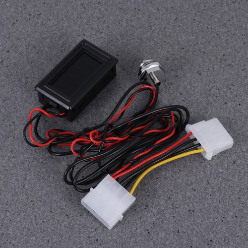 Thermometer Pointer Display Temperature Detector 4 Pin Power Plug - Afbeelding 7 van 12